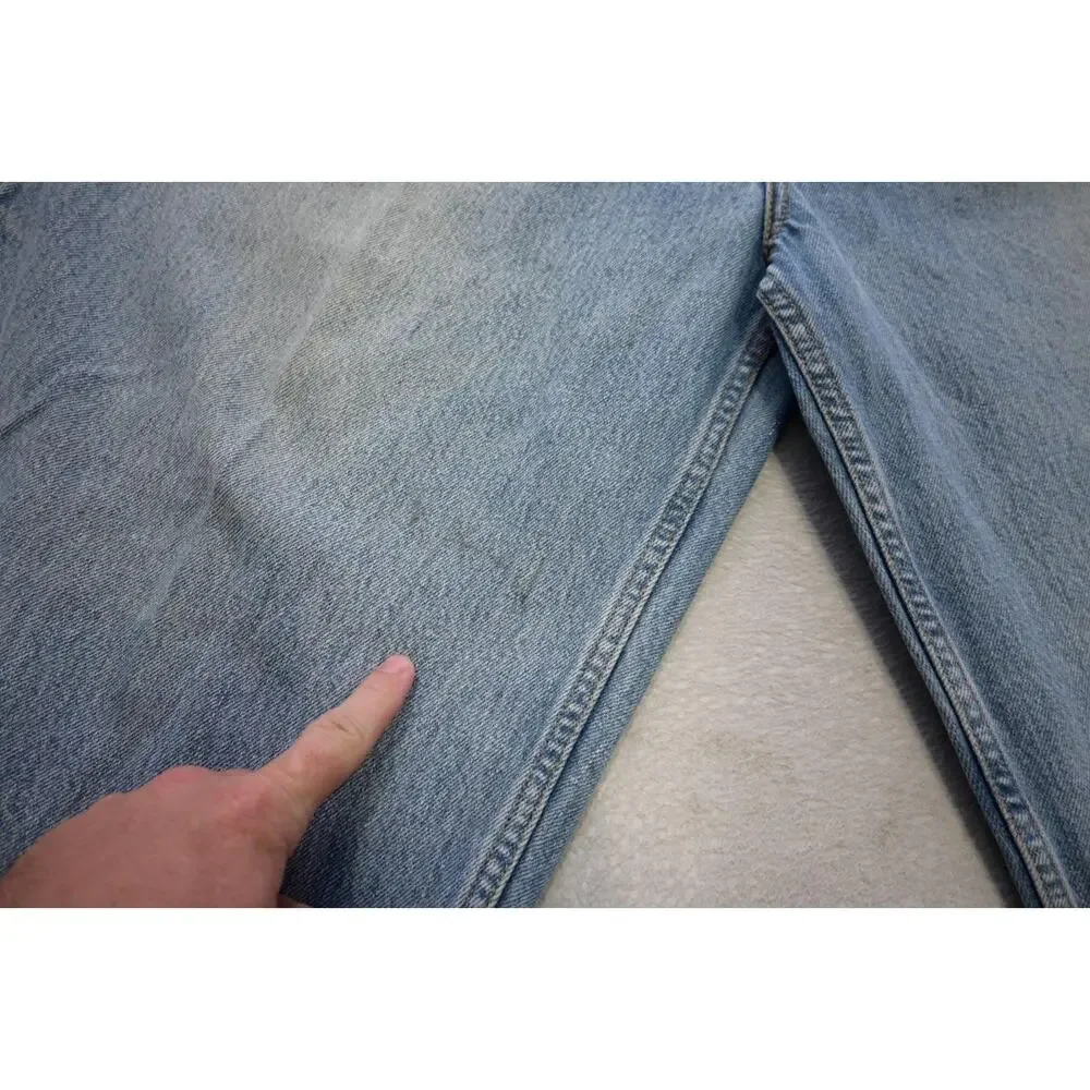 Levi's 560 Taper Comfort Fit Denim Jeans Blue Rugged‎ Mens Sz 44 x 30